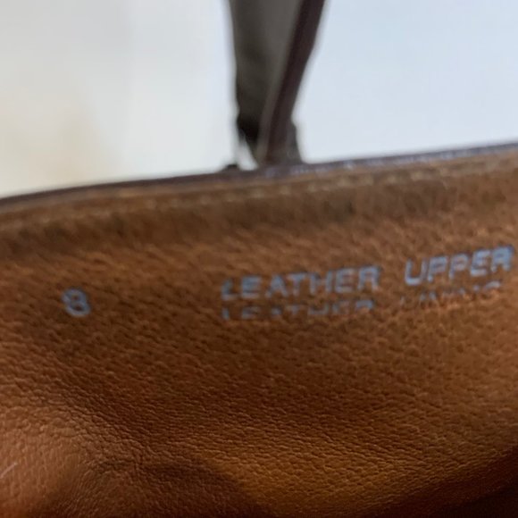 J. Crew Expresso/Chesnut Brown Italian Leather Mid Boot - Picture 4 of 4